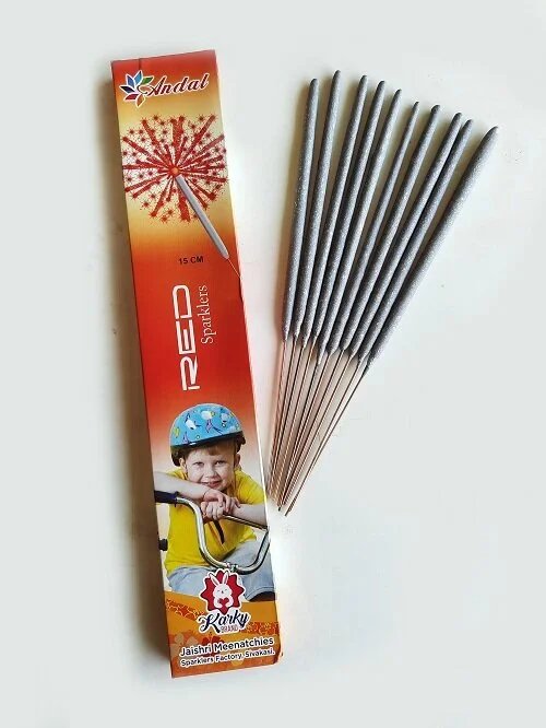 15cm Red Sparklers