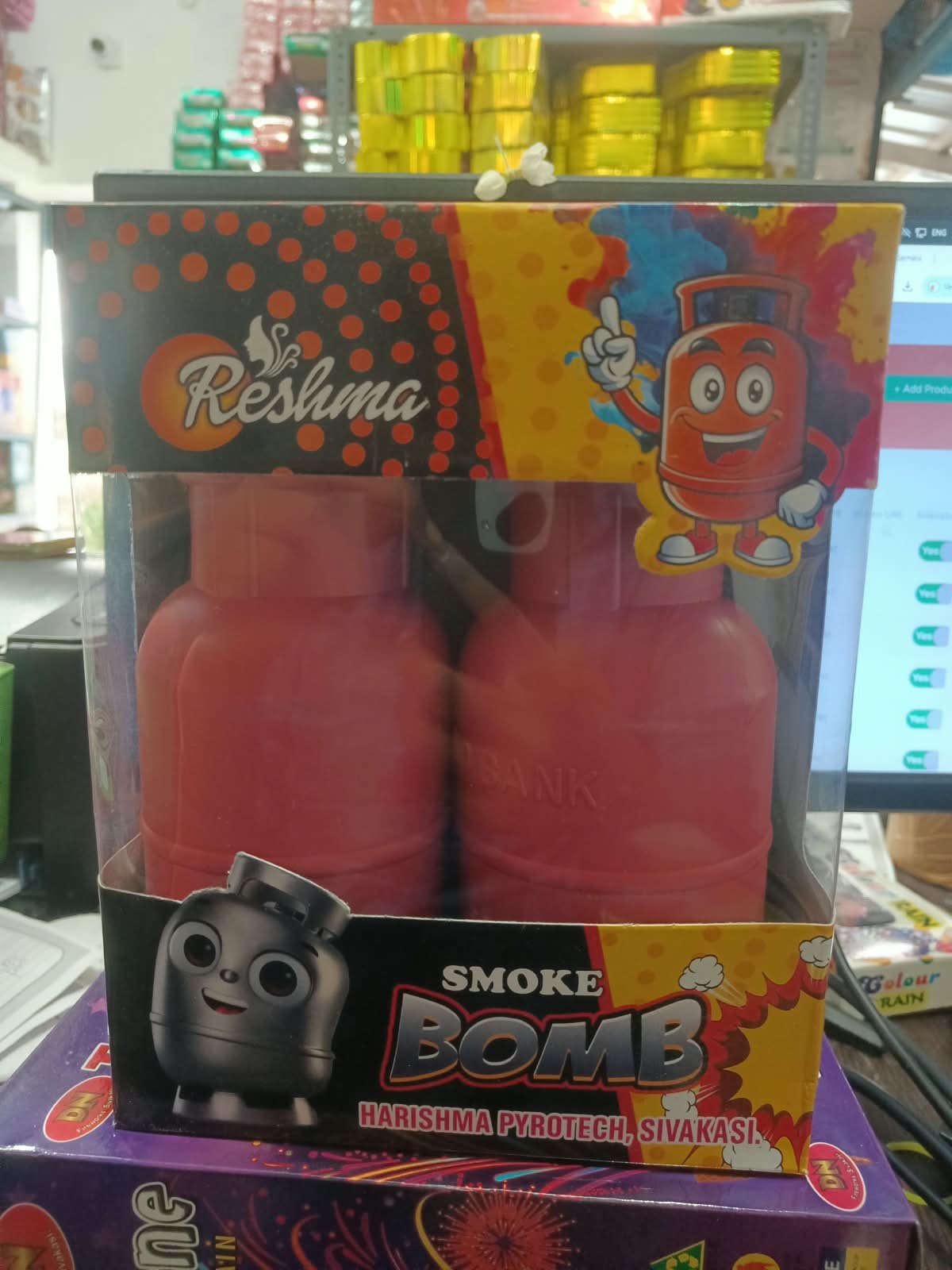 cylinder bomb (2 pcs)